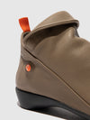 Zip Up Ankle Boots FARAH805SOF SLUDGE
